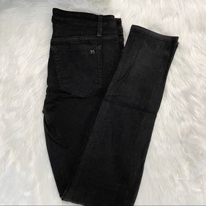 50% off listed price Joes Jeans coated black denim